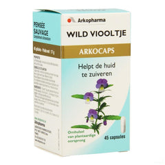 Arkocaps 3kleur Viooltje Plantaardig 45