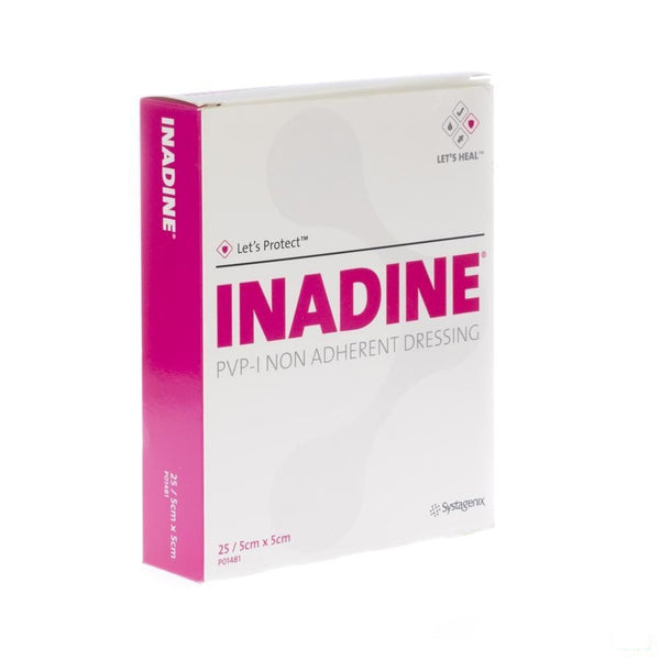 Inadine Kp Doordr. 5,0x 5,0cm 25 P01481 - Hospithera - InstaCosmetic