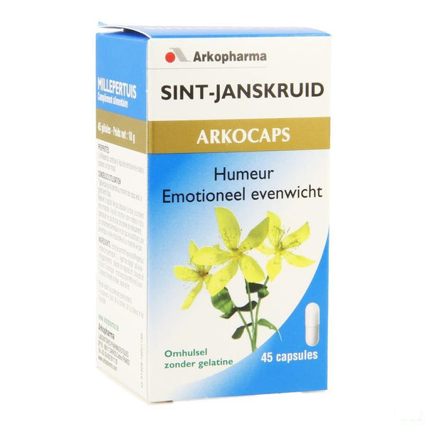 Arkocaps Sint Janskruid Plantaardig 45 - Arkopharma - InstaCosmetic