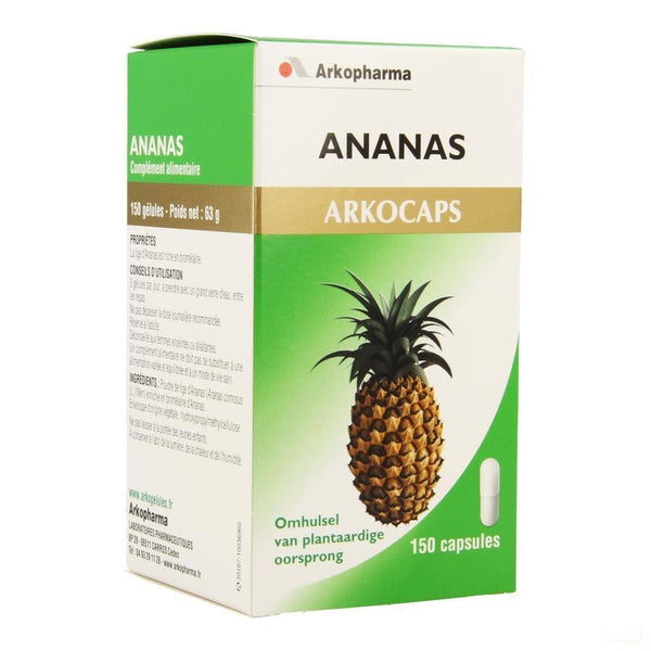 Arkocaps Ananas Plantaardig 150 - Arkopharma - InstaCosmetic