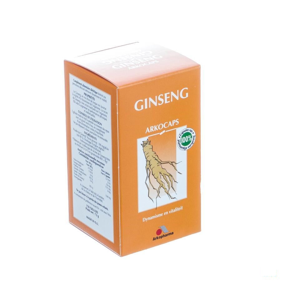 Arkocaps Ginseng Plantaardig 150