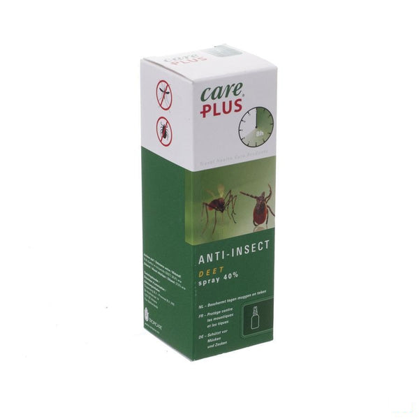Care Plus Deet A/insect Spray 40% 60ml 32420 - Care Plus - InstaCosmetic