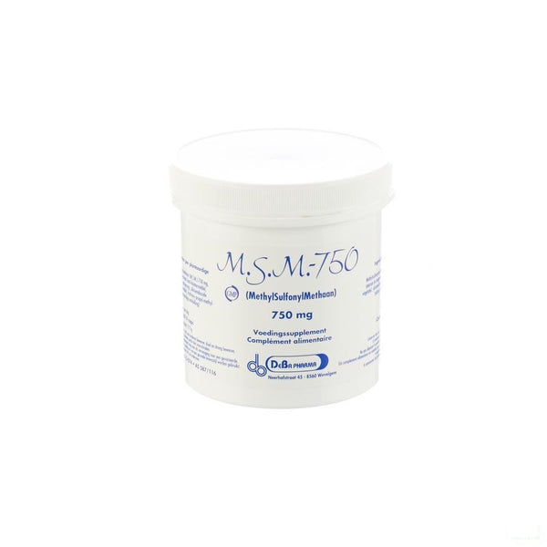 Msm-750 Capsules 240 Deba - Deba Pharma - InstaCosmetic