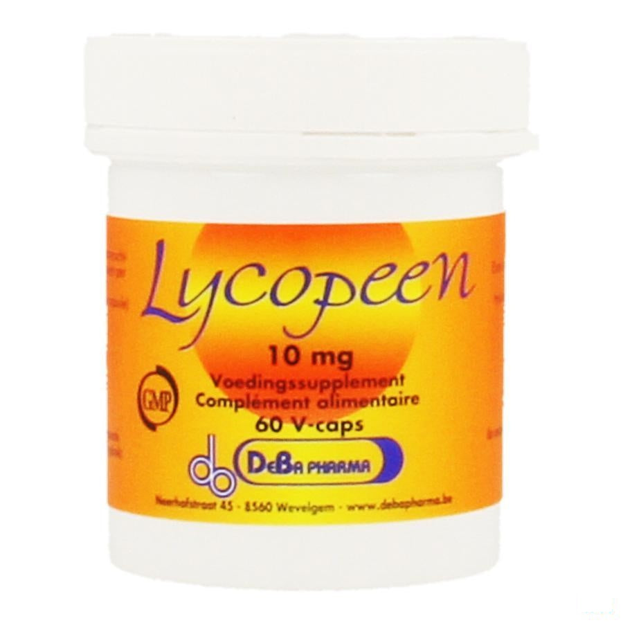 Lycopeen Capsules 60x10mg Deba