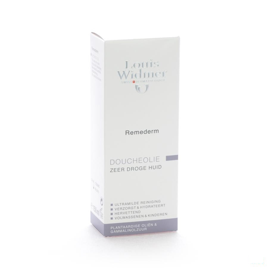 Louis Widmer Remederm Douche Olie Met Parfum 150 Ml