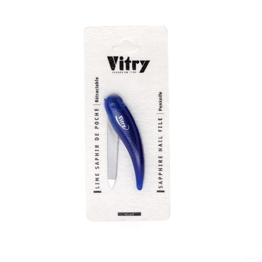 Vitry Classic Vijl Saffier Zakmes Uittrekb. 1060r