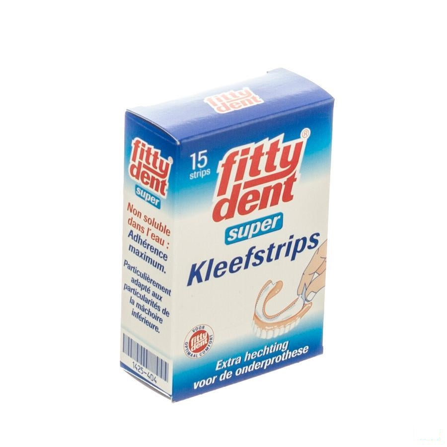 Fittydent Kussentjes Super Klev. 15