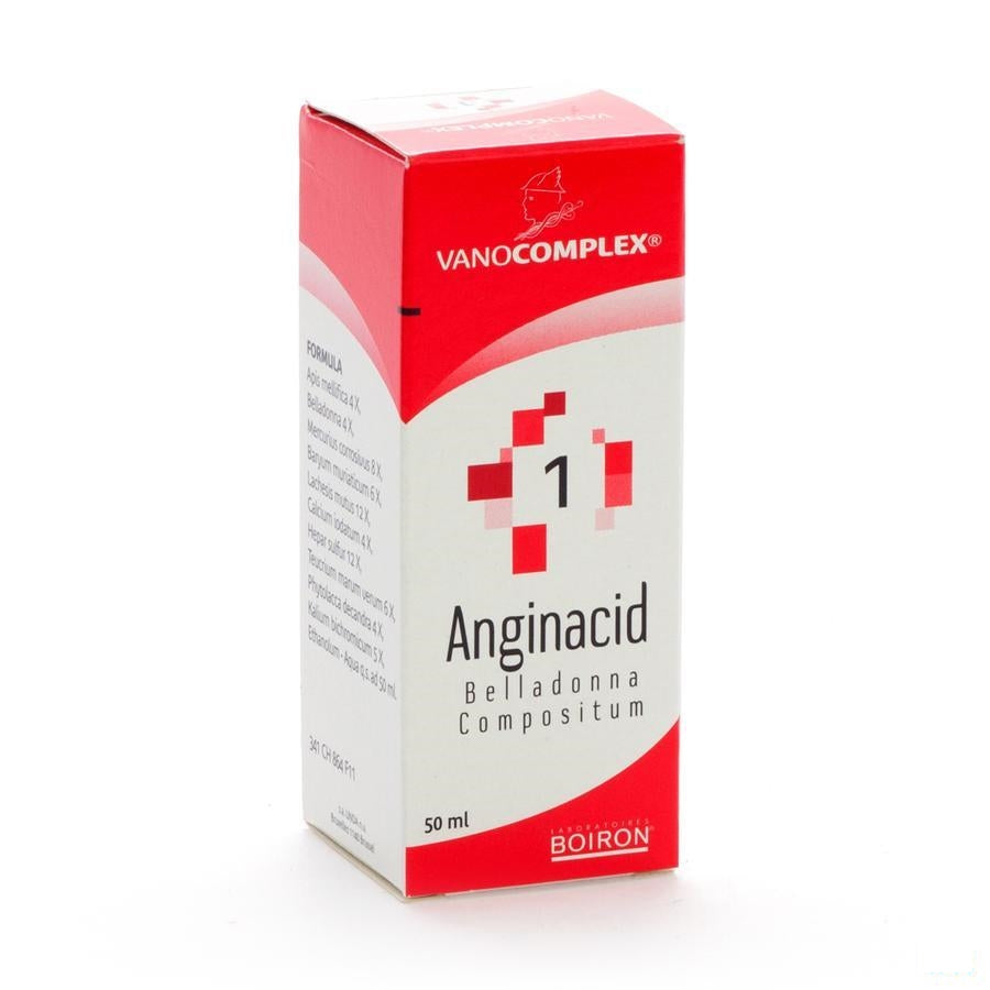 Vanocomplex N 1 Anginacid Gutt 50ml Unda