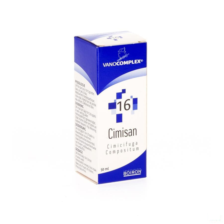 Vanocomplex N16 Cimisan Gutt 50ml Unda