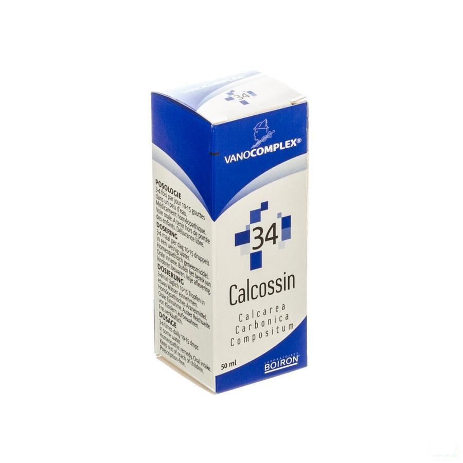Vanocomplex N34 Calcossin Gutt 50ml Unda