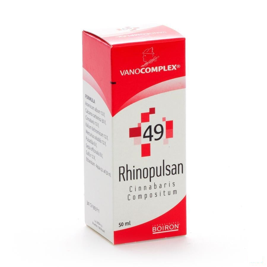 Vanocomplex N49 Rhinopulsan Gutt 50ml Unda