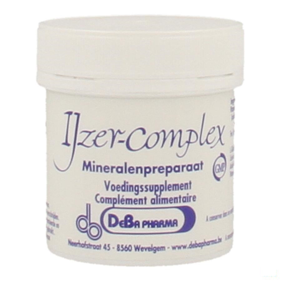 Ijzer Complex Vegetat. Capsules 60x25mg Deba