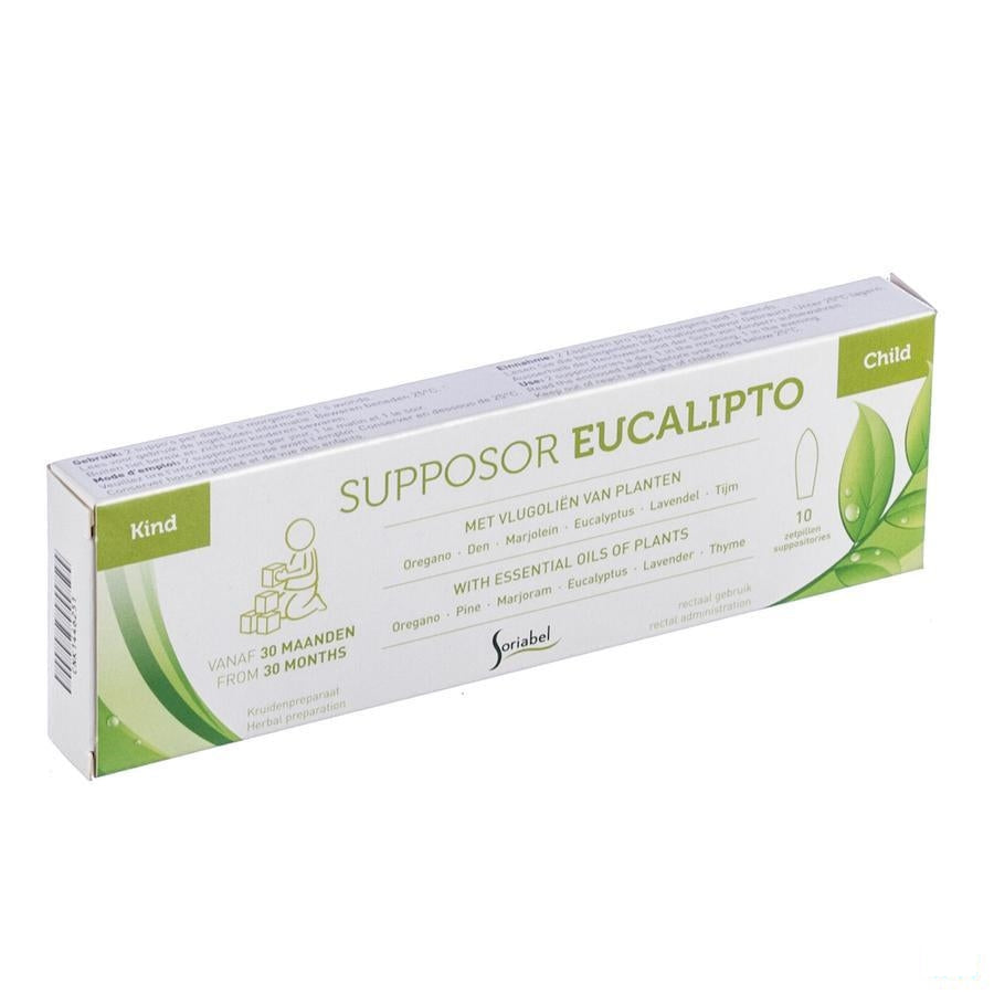 Soria Supposor Eucalipto Kind Suppo 10