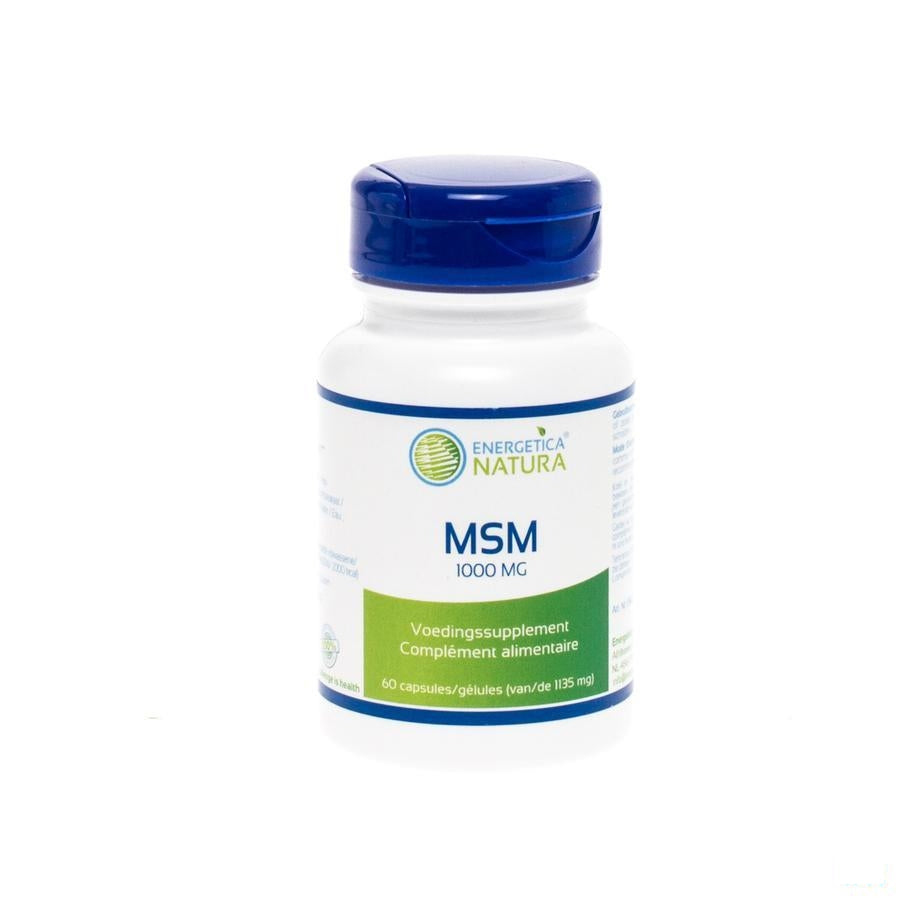 Msm Energetica Capsules 60x1000mg