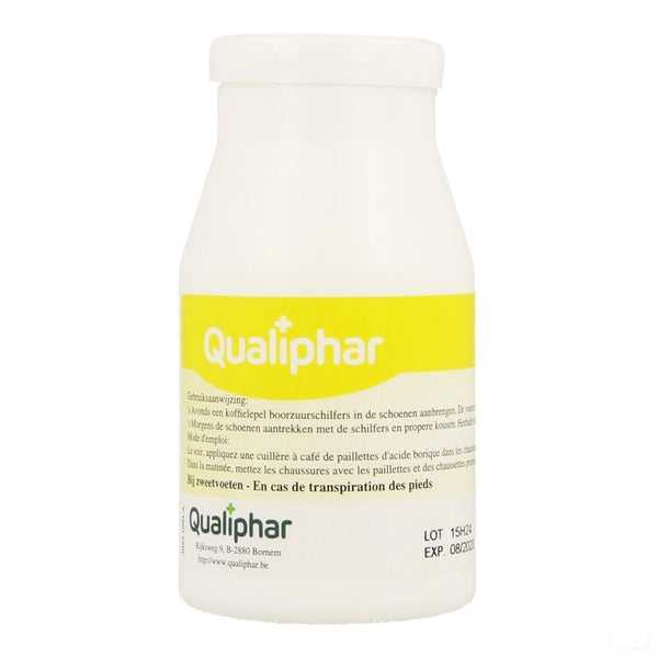 Boorzuur Schilfers 100g Qualiph - Qualiphar - InstaCosmetic