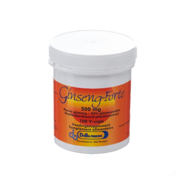 Ginseng Forte Tabletten 100x500mg Deba - Deba Pharma - InstaCosmetic