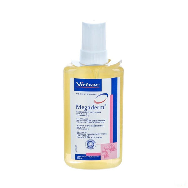 Allerderm Megaderm Susp Vlb Hond-kat 250ml - Virbac - InstaCosmetic