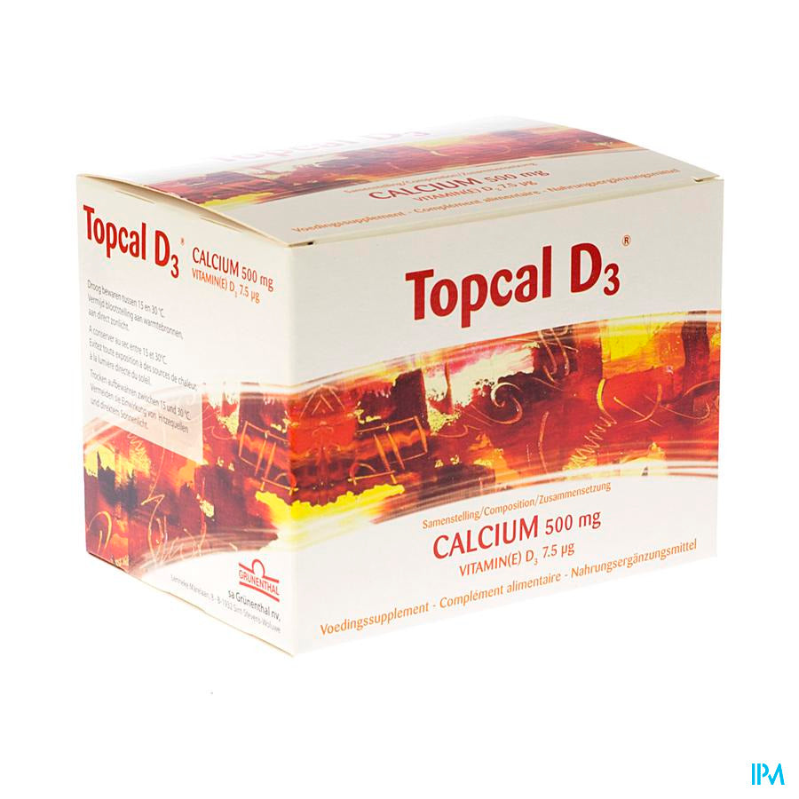 Topcal D3 Gran Bruisend Zakje 60