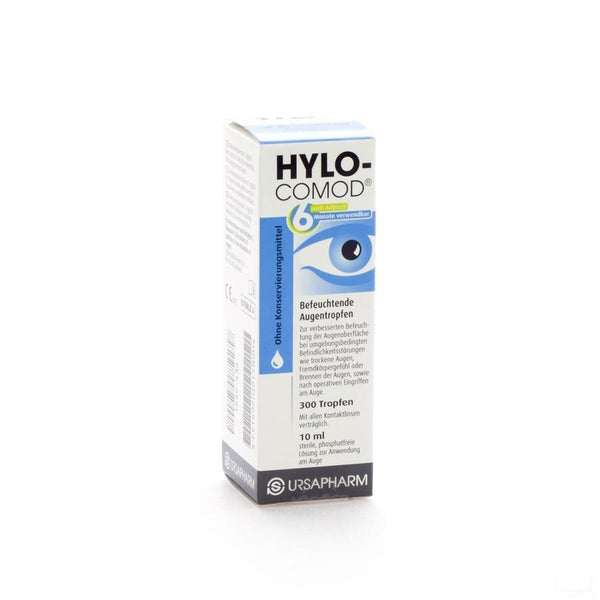 Hylo-comod Oogdruppels 10ml - Ursapharm Benelux - InstaCosmetic