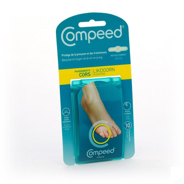 Compeed Likdoornpleister 10 stuk - Johnson & Johnson - InstaCosmetic