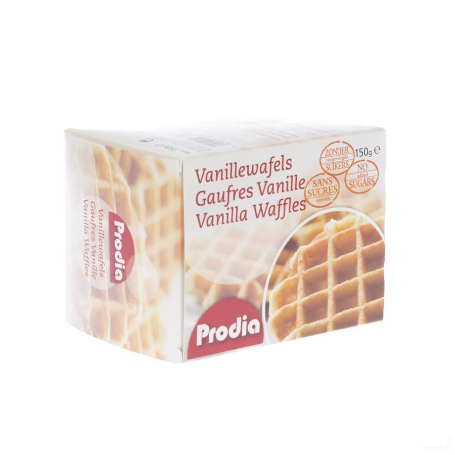 Prodia Wafel Vanille + Zoetstof 150g 5687