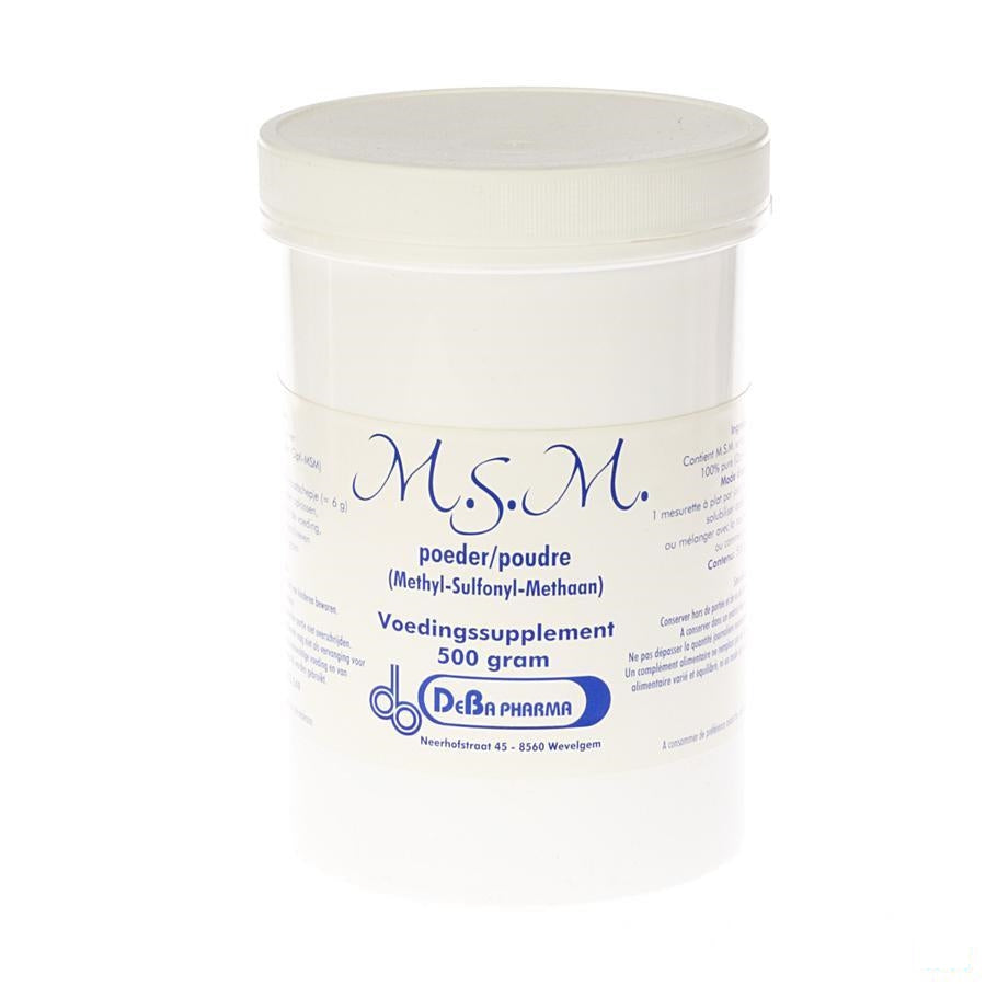 Msm Pdr Soluble/ Oplosb 500g Deba