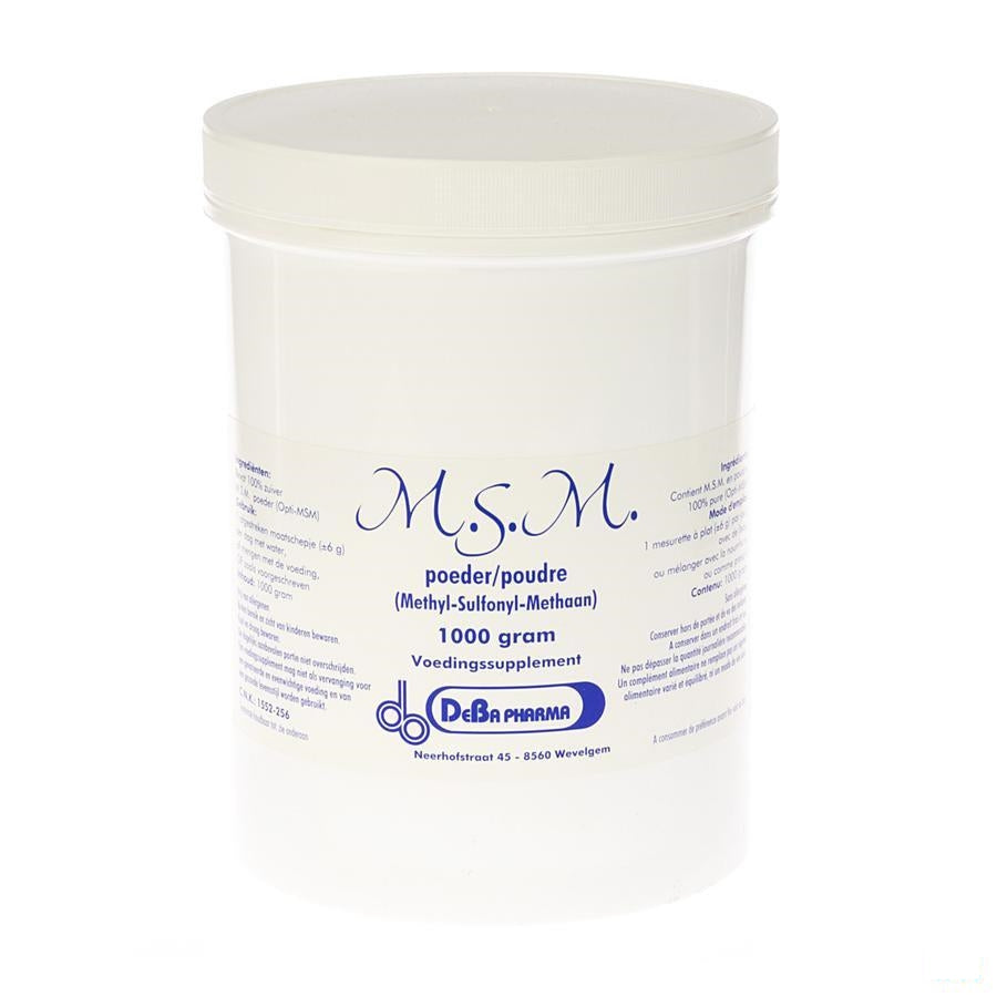 Msm Pdr Soluble/ Oplosb 1kg Deba