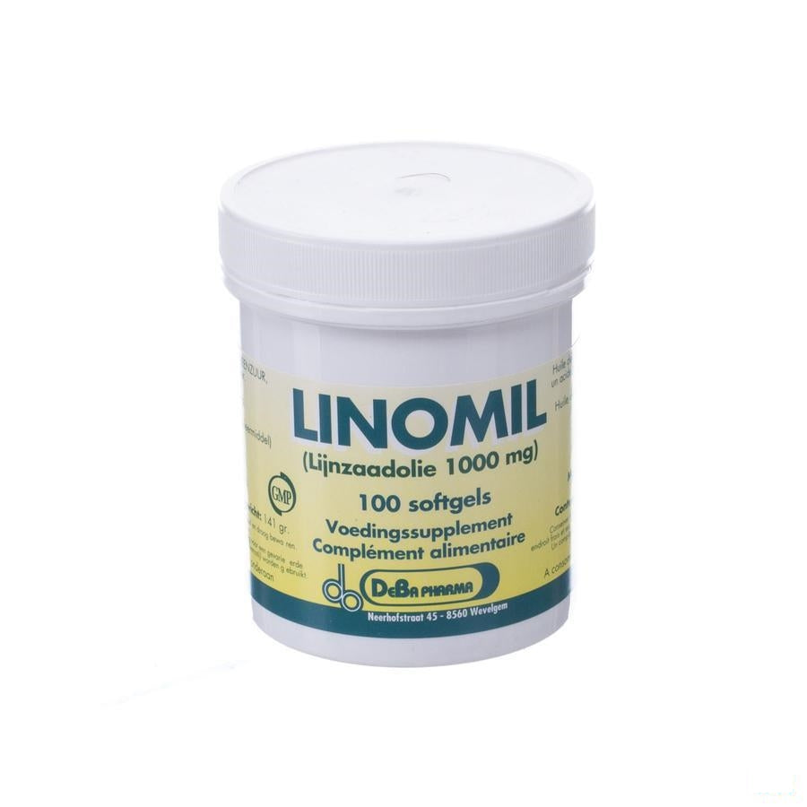 Linomil Softgels 100x1g Deba
