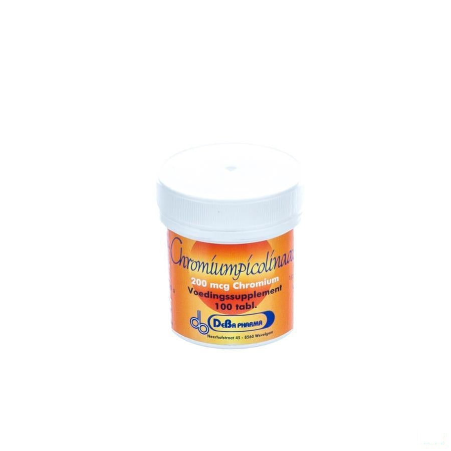 Chromium Picco 200y Tabletten 100 Deba