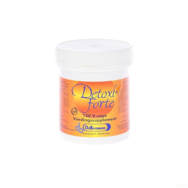 Detoxiforte V-caps 120 Deba - Deba Pharma - InstaCosmetic