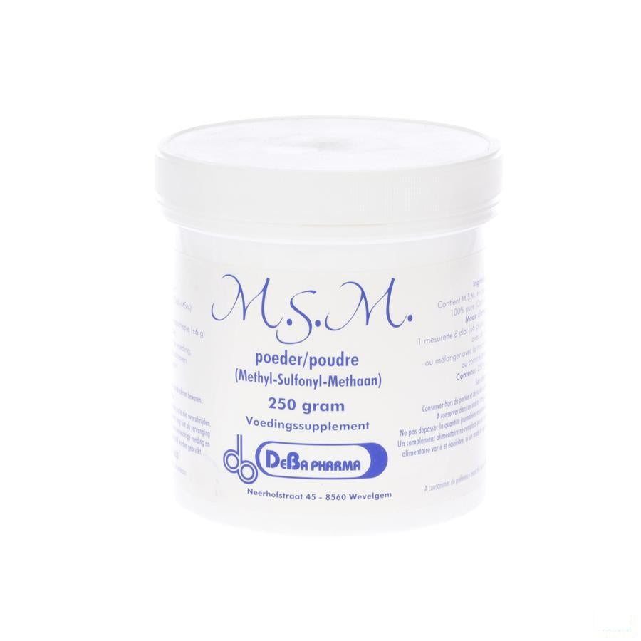 Msm Pdr Soluble/ Oplosb 250g Deba