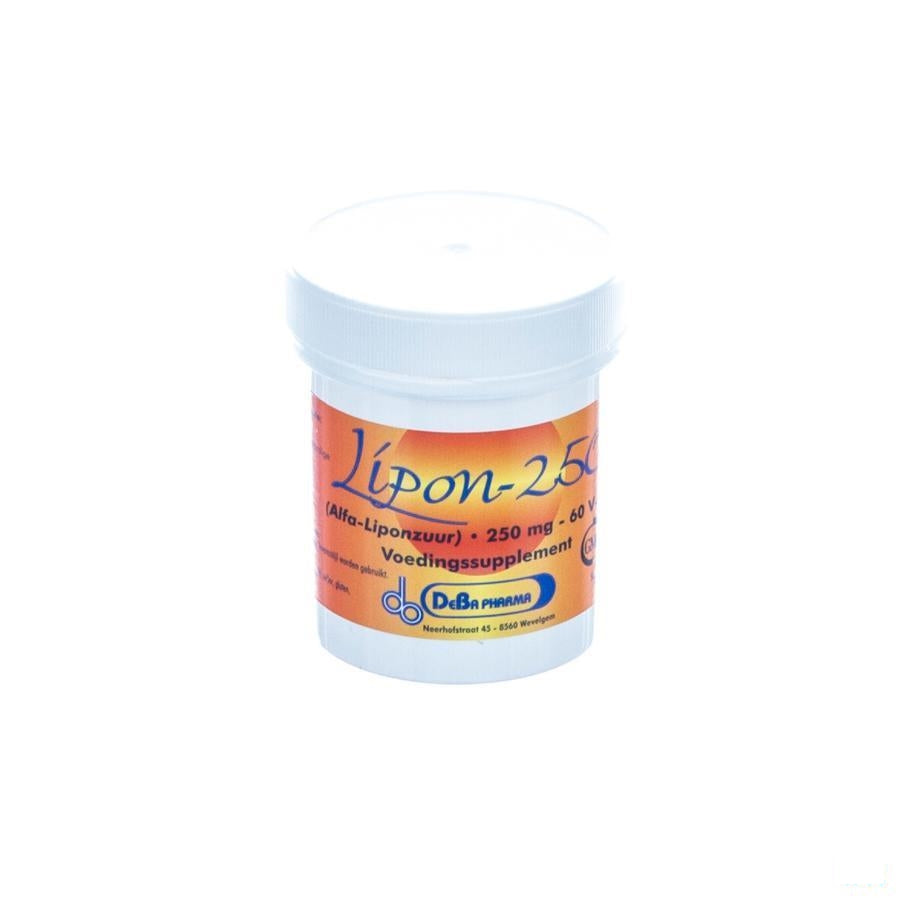 Lipon Capsules 60x250mg Deba