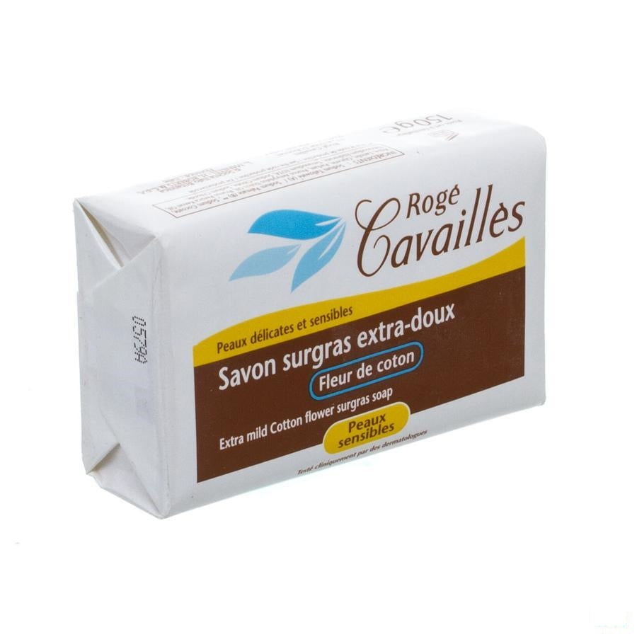 Roge Cavailles Zeep Overv.xtr Zacht Katoenbl. 150g