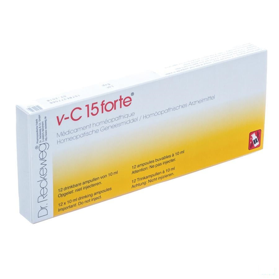 Reckeweg Dr. V-c 15 Fort Amp 12x10ml