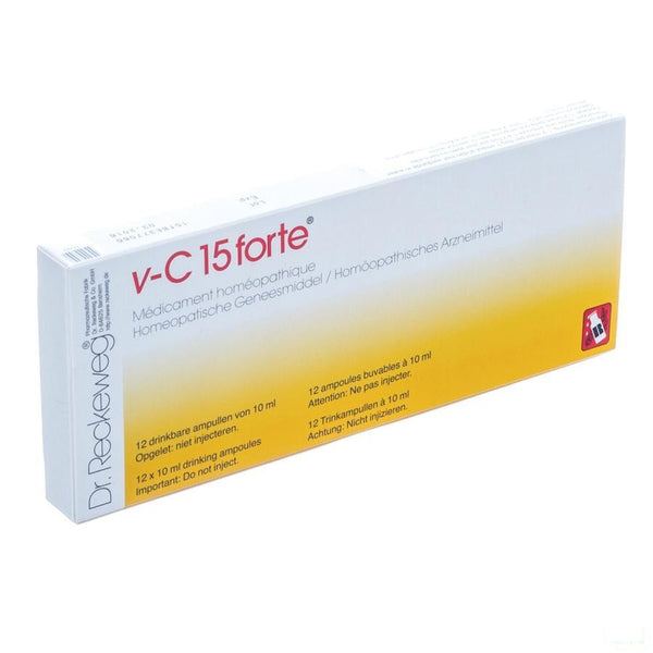 Reckeweg Dr. V-c 15 Fort Amp 12x10ml - Reckeweg - InstaCosmetic