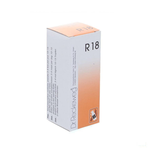 Reckeweg Dr. R18 Gutt 50ml - Reckeweg - InstaCosmetic