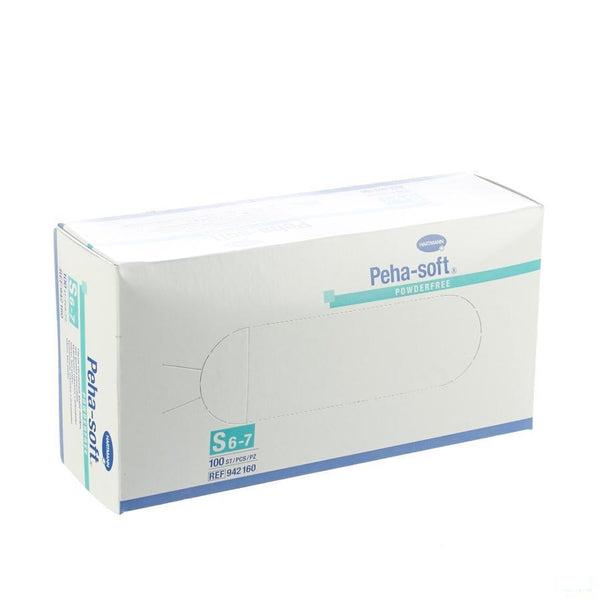 Peha Soft Handschoen Latex N/st -pdr S 100 9421605 - Hartmann P. - InstaCosmetic