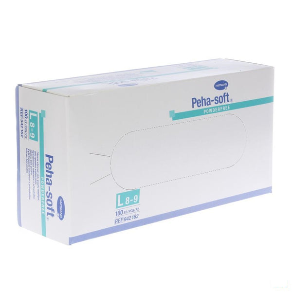 Peha Soft Handschoen Latex N/st -pdr L 100 9421625 - Hartmann P. - InstaCosmetic