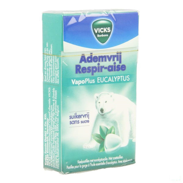 Vicks Ademvrij Z/suiker 40g Box - Procter & Gamble - InstaCosmetic