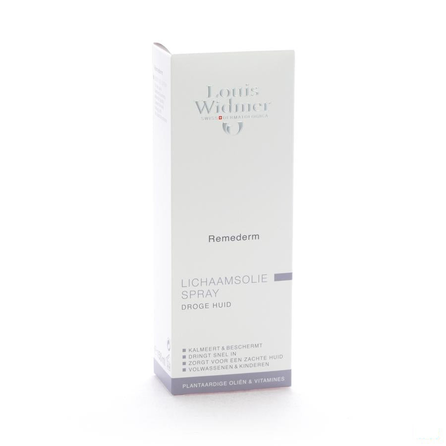 Louis Widmer Remederm Lichaamsolie Met Parfum 150 Ml