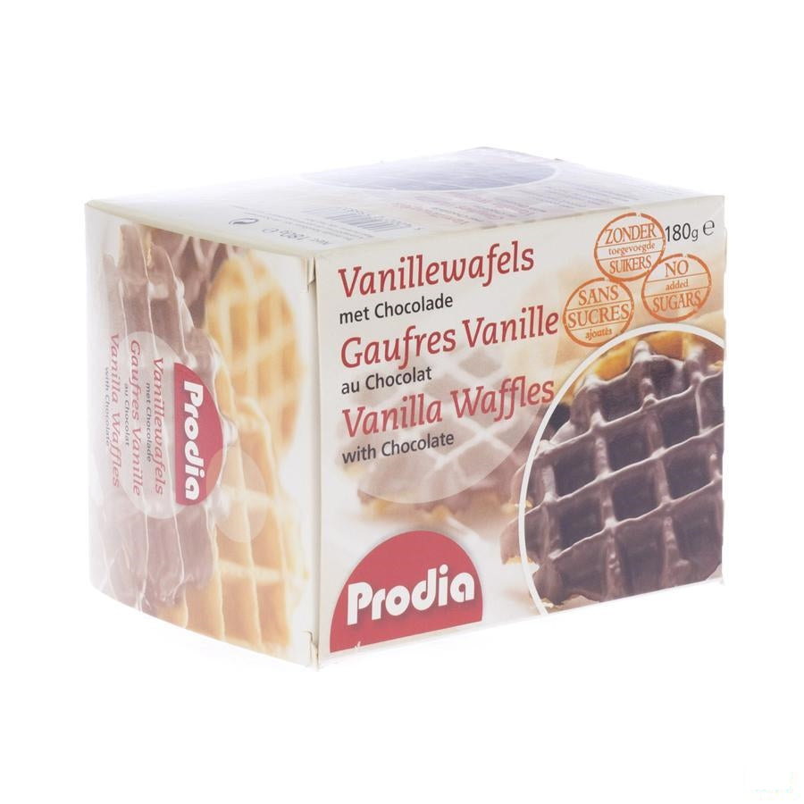 Prodia Wafel Vanille-chocolade 185g 5683