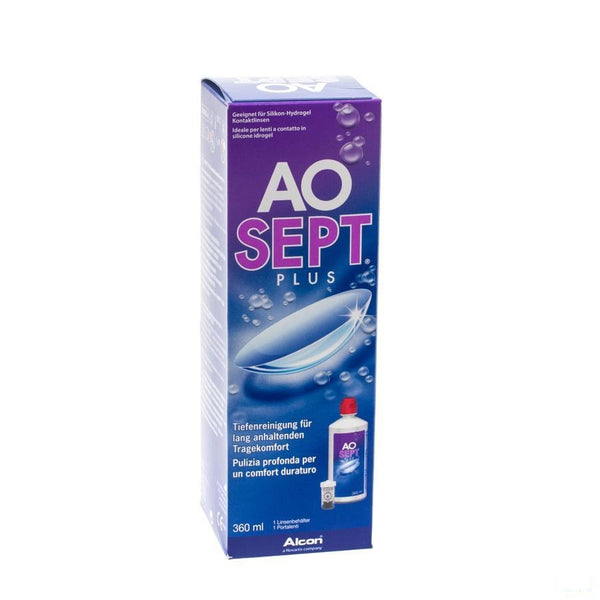 Aosept Plus Alle Lenzen 360ml - Alcon - InstaCosmetic