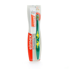 Elmex Leertandenborstel (0-3 jaar) + tandpasta sample