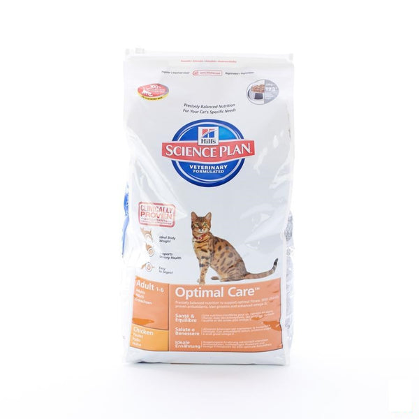 Hills Sc.plan Feline Adult Chicken 10kg 4296m - Hill's Pet Nutrition - InstaCosmetic