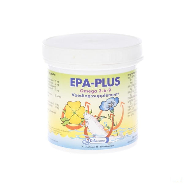 Epa-plus Citroen Capsules 180 Deba - Deba Pharma - InstaCosmetic