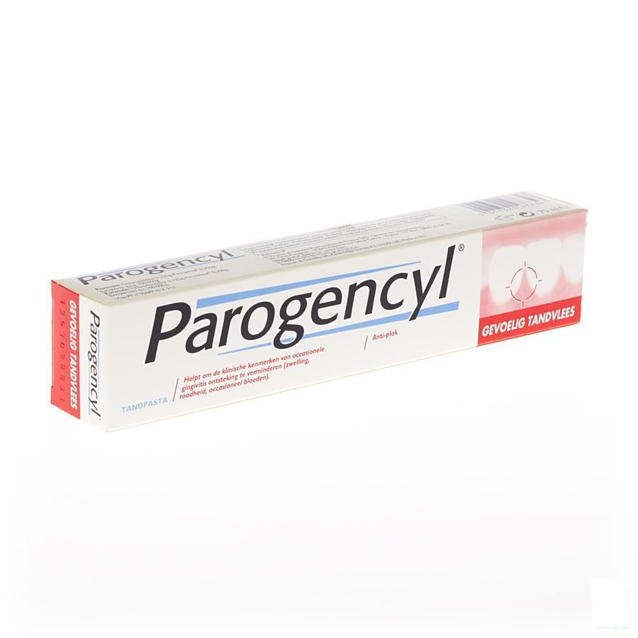 Parogencyl Tandpasta Geirriteerd Tandvlees 75ml