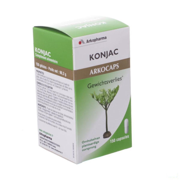 Arkocaps Konjac 150x500mg Nf - Arkopharma - InstaCosmetic