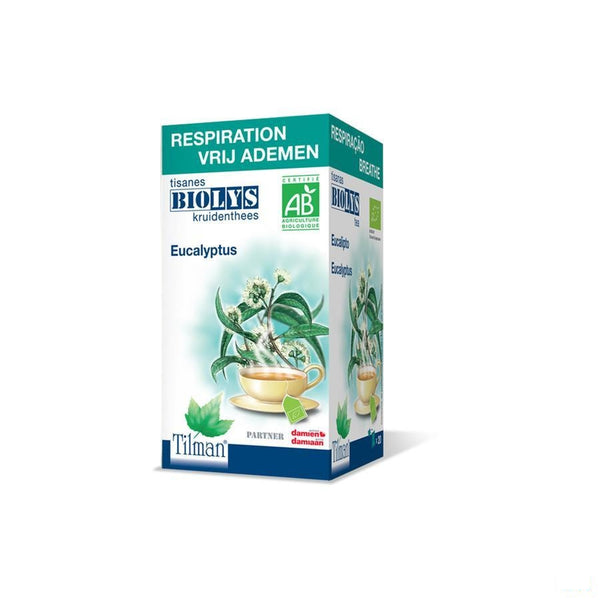 Biolys Eucalyptus Bio Tea-bags 20 - Tilman - InstaCosmetic