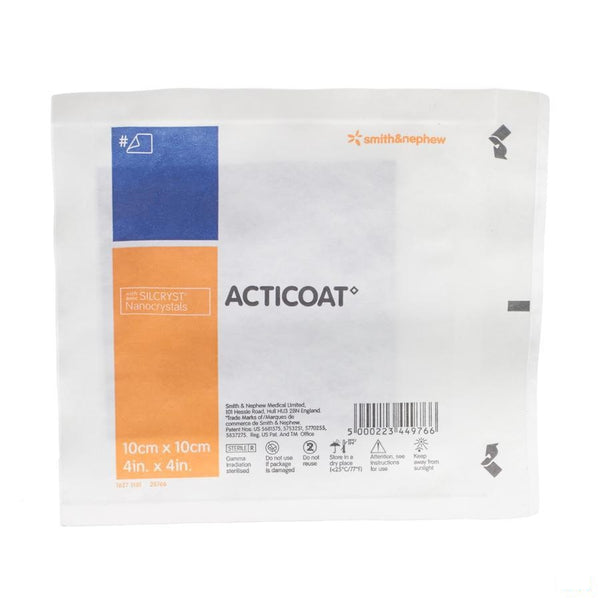 Acticoat Verb Individueel 10x 10cm 66000791 - Smith & Nephew - InstaCosmetic