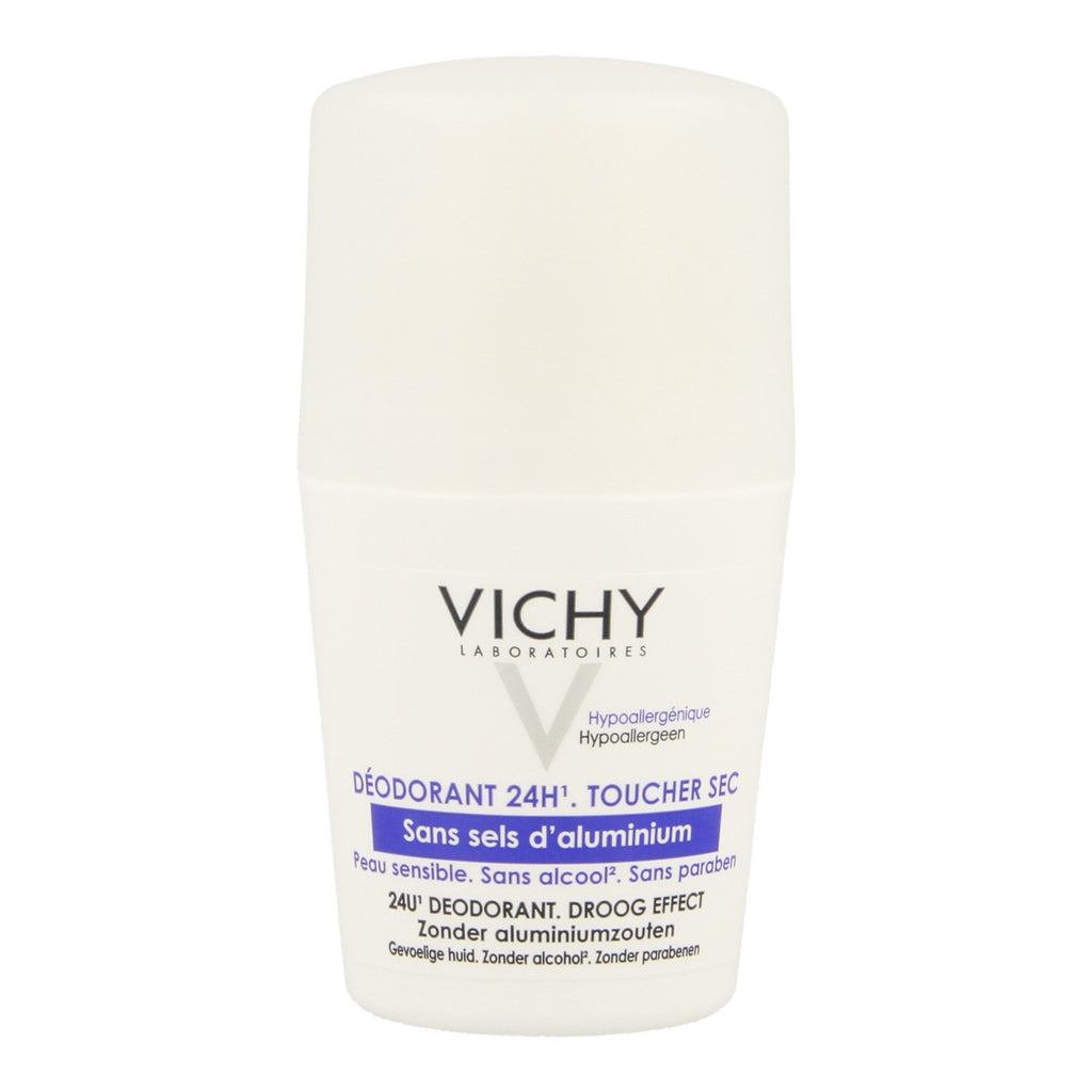 Vichy Deo Zonder Aluminiumzouten Roller 24u 2x50ml